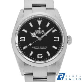 【ローン60回払い特別低金利】ロレックス エクスプローラーI 114270 ブラック F番 メンズ【中古】【腕時計】【送料無料】【返品OK】