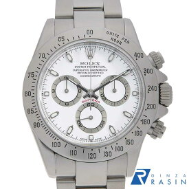 【最大4万円OFFクーポン配布中】ロレックス コスモグラフ デイトナ 116520 ホワイト F番 メンズ【中古】【腕時計】【送料無料】【返品OK】【ローン60回払い特別低金利】