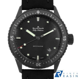 【ローン60回払い特別低金利】ブランパン フィフティ ファゾムス バチスカーフ 5000-0130-B52A メンズ【中古】【腕時計】【送料無料】【返品OK】