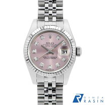 楽天市場】ROLEX 腕時計 デイトジャスト 179174G ピンク 10Pダイヤ 