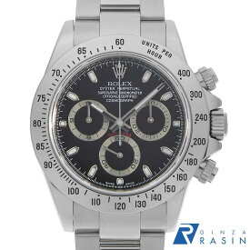 【最大4万円OFFクーポン配布中】ロレックス コスモグラフ デイトナ 116520 ブラック V番 メンズ【中古】【腕時計】【送料無料】【返品OK】【ローン60回払い特別低金利】