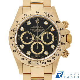 【最大4万円OFFクーポン配布中】ロレックス コスモグラフ デイトナ 8Pダイヤ 16528G ブラック 逆6 S番 メンズ【中古】【腕時計】【送料無料】【返品OK】【ローン60回払い特別低金利】