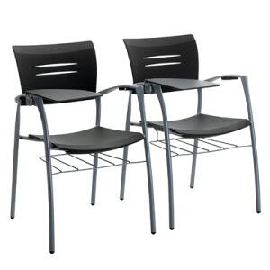 �y���������z�X�y�C���@Dynamobel�Ё@ZAS visitor chair (with side-table & bookrack)