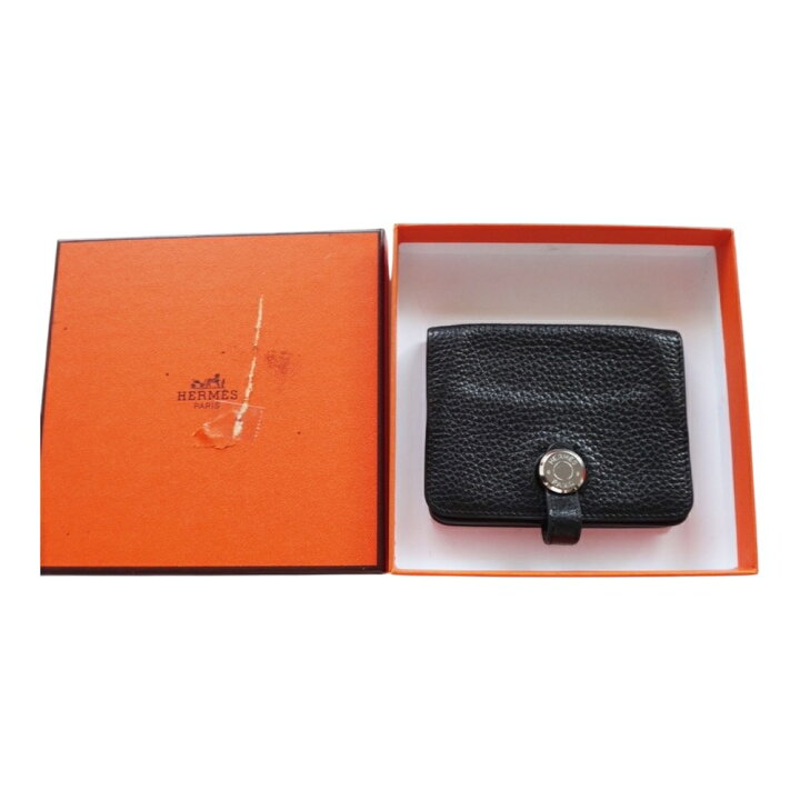 楽天市場】○○ 美品 HERMES エルメス コインケース ドゴン カード 