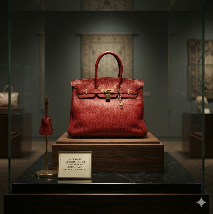 楽天市場】HERMES エルメス バーキン 35 ハンド バッグ 赤 美品□G刻印 