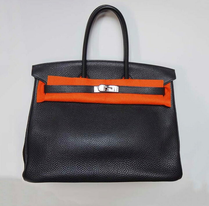 楽天市場】HERMES エルメス バーキン 35 ハンドバッグ 黒 トゴ □J刻印 