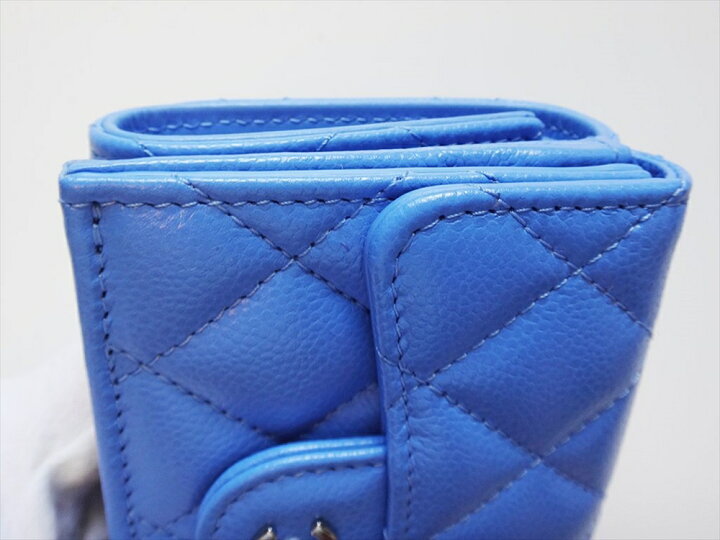 楽天市場】新品 CHANEL シャネル 三つ折り シャネル財布 キャビア 