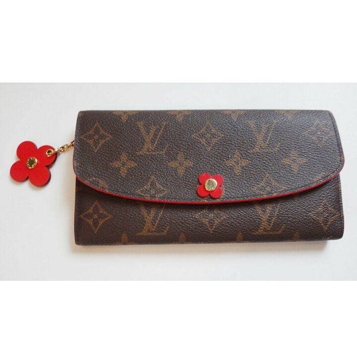 楽天市場】美品 LV ルイヴィトン モノグラム 三つ折長財布 レディース  