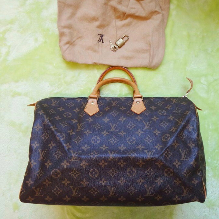 楽天市場】LV Louis Vuitton ルイヴィトン 本物 スピーディ40 