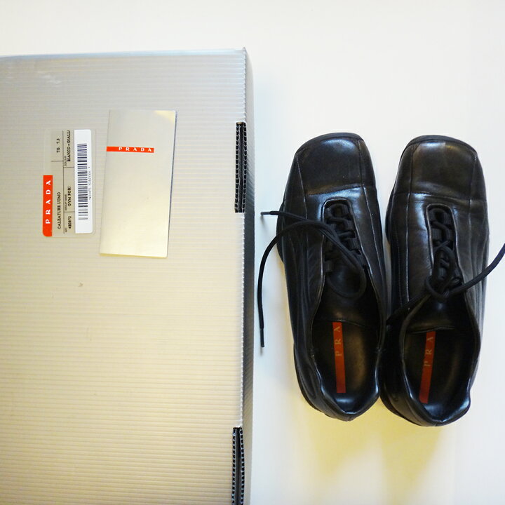 楽天市場】美品 PRADA プラダ レディース スニーカー レディース 