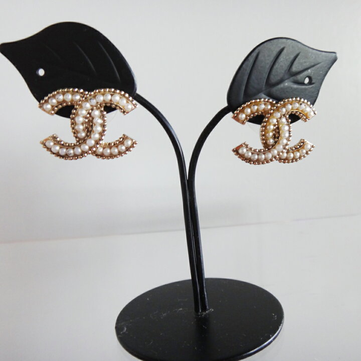 楽天市場】○○CHANEL シャネルピアス 中古 シャネル ピアス キャッチ 