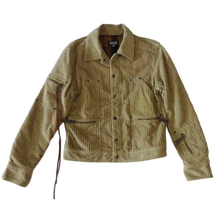 楽天市場】D&G ドルチェ＆ガッバーナ メンズ ジャケット ベージュ  