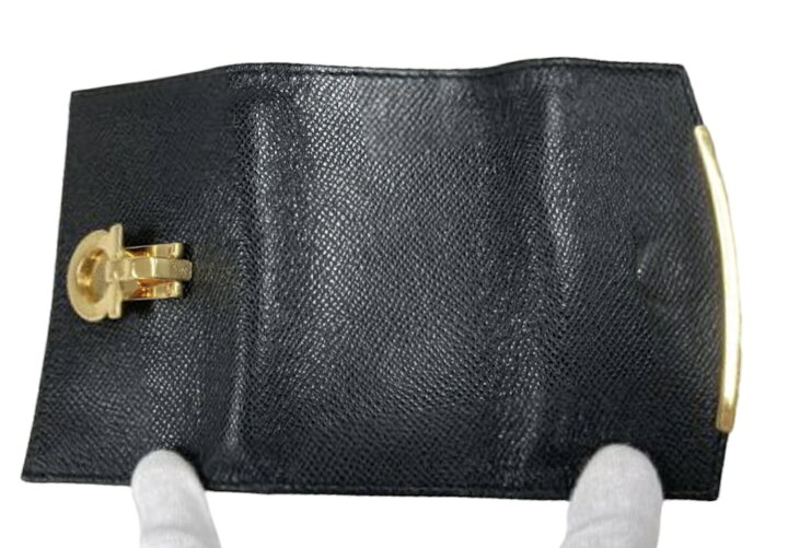 楽天市場】FERRAGAMOフェラガモ 6連キーケース レディース メンズ 黒  