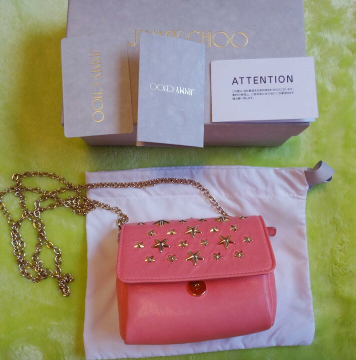 楽天市場】超美品 JIMMY CHOO ジミー チュウ ス レディースショルダー 