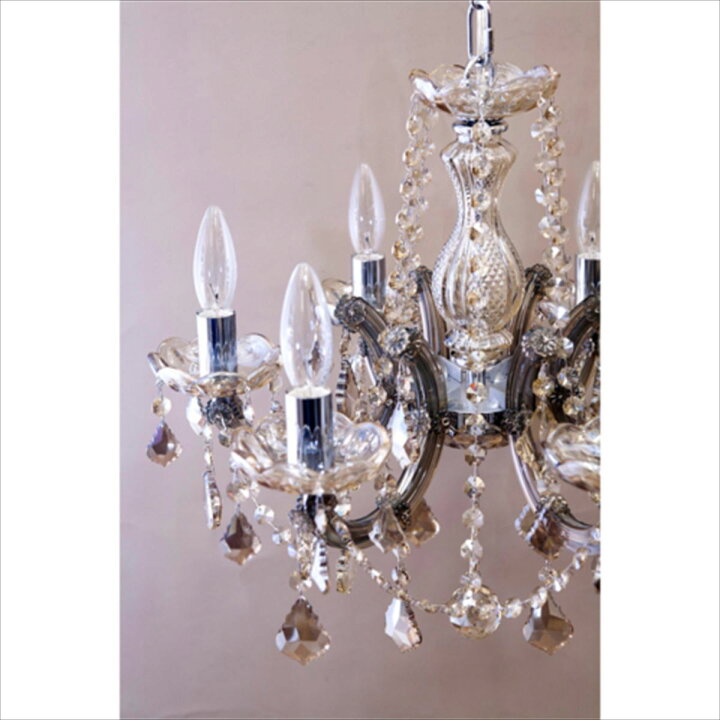 楽天市場】シャンデリア アンリ LED対応 /S字フック不要 E12/40W  