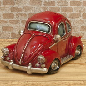 アメリカン レトロ【 OLDIES MONEY BANK 】オールディーズ マネーバンク RED CAR 新品未使用品 t-003△△ n7136-