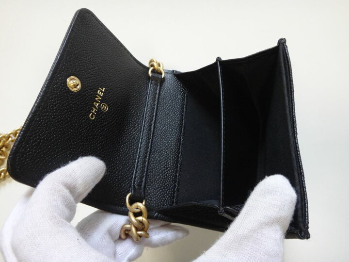 楽天市場】美品 シャネル ミニ フラップ バッグ マトラッセ キャビア 