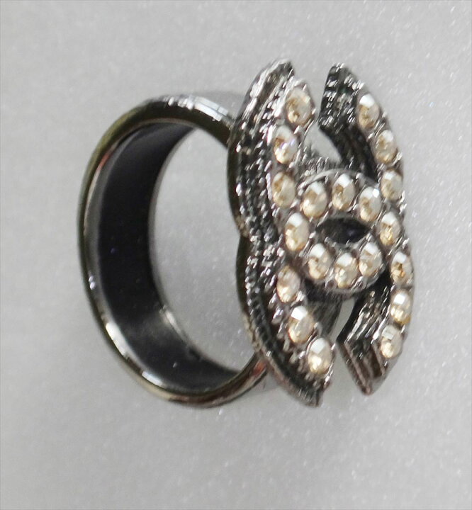 楽天市場】美品 CHANEL シャネル リング 指輪 13号 ココマーク  