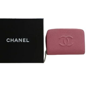 CHANEL シャネル コインケース ココマーク キャビアスキン A68890 小銭入れ ピンク レディース プレゼント お誕生日 母の日 自分へのご褒美 c-002 c16-3571