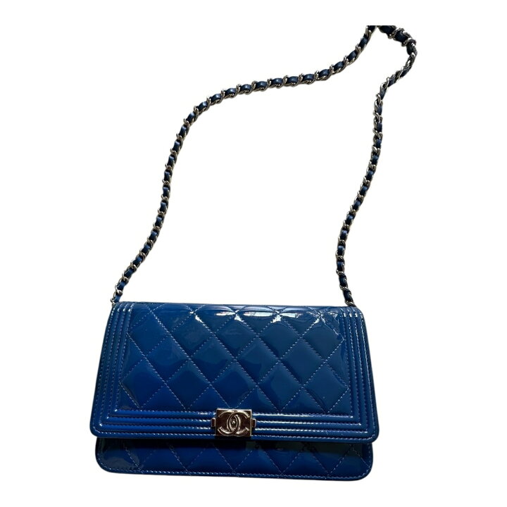 楽天市場】CHANEL bag シャネル バッグ マトラッセ シルバー チェーン  