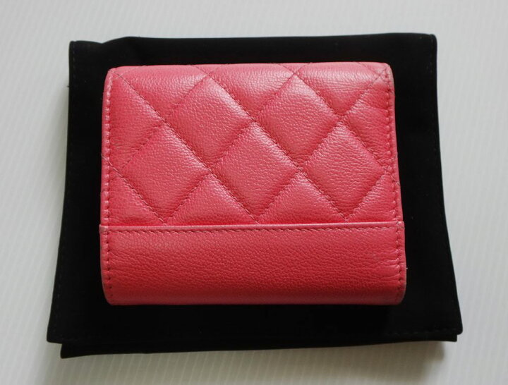 楽天市場】美品 CHANEL シャネル財布 キャビアスキン ハーフココ 折り  