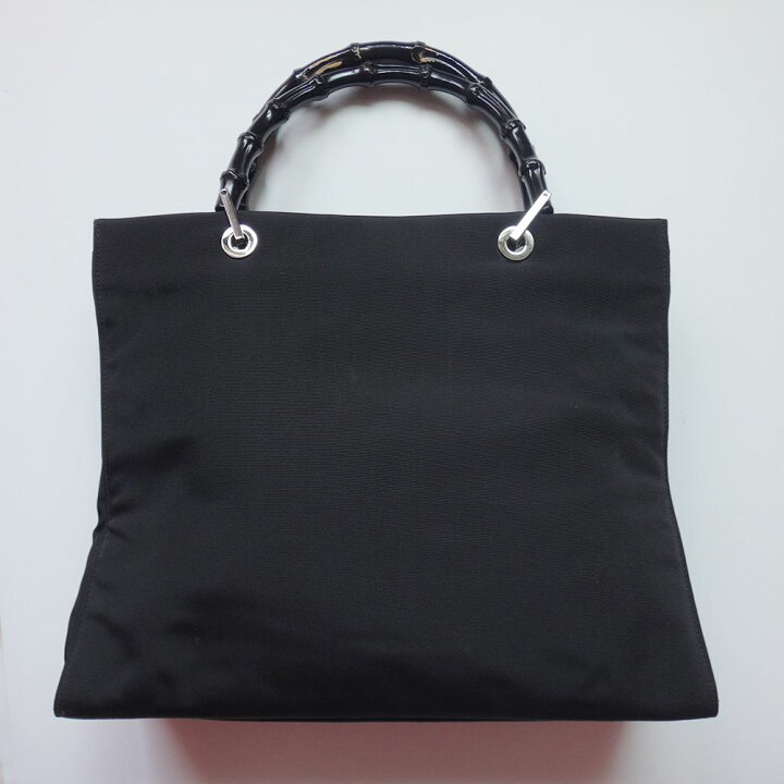 楽天市場】GUCCI グッチ バンブー トートバッグ ブラック  