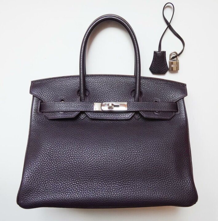 楽天市場】HERMES 超美品 エルメス バーキン 30 ハンドバッグ レザン 