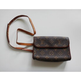 Louis Vuitton ルイ・ヴィトン ポシェット・フロランティーヌ モノグラム M51855 ウエストポーチ ボディーバッグ ストラップ付【中古】lv-002 FL0060