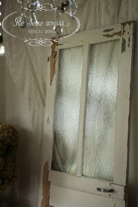 �t�����XBrocante �K���X���͂ߍ��܂ꂽ�h�A �y�C���g�h�A Q68