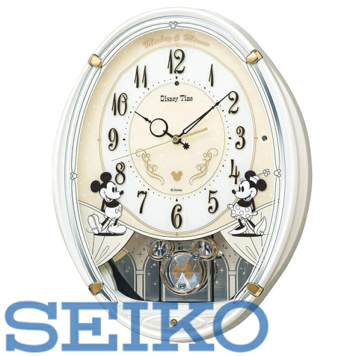 楽天市場】【送料無料】セイコー クロック 掛け時計 ミッキーマウス 