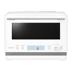 【即納】【送料無料】シャープ(SHARP) RE-WF236-W 過熱水蒸気 オーブンレンジ PLAINLY 23L（1段調理）ホワイト系 ※北海道・九州・沖縄・離島は別途送料（2500円）NE-MS268 ビストロ　EVERINO　シンプル　NE-BS658　キッチン　ER-XD7000　清潔　簡単操作　おしゃれ