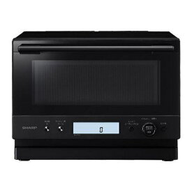 【送料無料】シャープ(SHARP) RE-WF236-B 過熱水蒸気 オーブンレンジ PLAINLY 23L（1段調理）ブラック ※北海道・九州・沖縄・離島は別途送料（2500円）NE-MS268 ビストロ　EVERINO　シンプル　NE-BS658　キッチン　ER-XD7000　清潔　簡単操作　おしゃれ