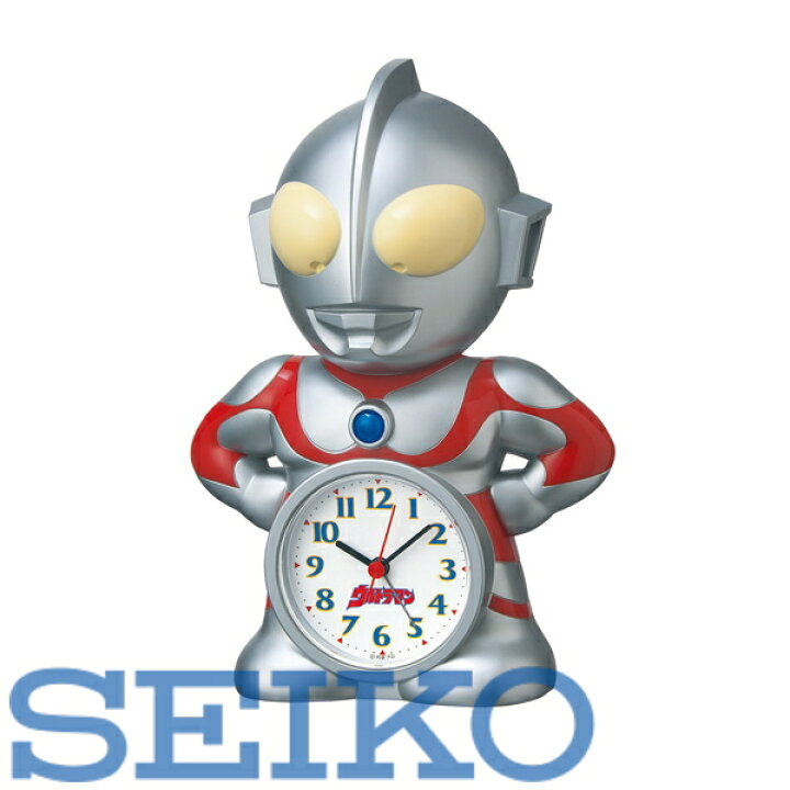 楽天市場】【送料無料】セイコーおしゃべり目ざまし時計（ウルトラマン 
