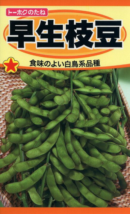 楽天市場 全国送料無料 早生枝豆 白鳥 トーホク 野菜 ハーブ 草花 園芸 栽培 肥料 家庭菜園 球根 苗 種まき 種子 たね タネ 植物 ガーデニング 培養土 ポット じょうろ 連作障害対策 土壌改良 腐葉土 在庫がある商品のみ12時 土日祝を除く までのご注文で当日