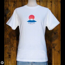 富士山：ナチュラル：Tシャツ