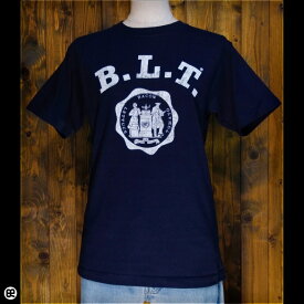 B.L.T：ネイビー：Tシャツ