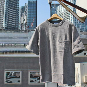 BARBARIAN "NEW JAPAN SIZE SPEC"@VSE-20 8oz POCKET CREW SHORT SLEEVE RUGBY JERSEY |Pbg N[lbN K[Vc Y  CgEGCg Ji_ GREY/OXFORD/GRAPHITE/COAL S-XL@K㗝Xi I