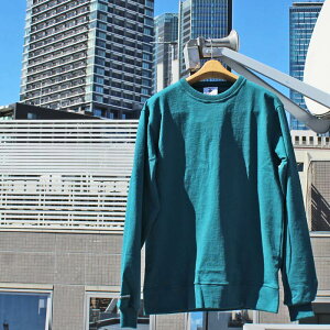 BARBARIAN "NEW JAPAN SIZE SPEC"@WSE-23 8oz WAISTBAND CREW LONG SLEEVE RUGBY JERSEY N[lbN K[Vc EGXgu Y  CgEGCg I[V[YΉ Ji_ n@TEAL@S-XL@K