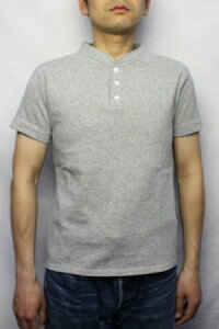 ���b�h�E�b�h REDWOOD ORIGINALRED WHITE BLUE brand Californian Tees HEAVYWEIGHT HENLEYNECK S/S(COLOR : GRAY)�y05P03Sep16�z