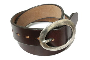 ���b�h�E�b�h REDWOOD ORIGINALFATIGUE SADDLE LEATHER OVAL BELT(COLOR : DARK BROWN)�y05P06Aug16�z