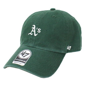 【ネコポス便対応】 47Brand MLB00762 Athletics Base Runner ’47 CLEAN UP アスレチックス ベースランナー '47クリーンナップ MENS メンズ LADIES レディース オールシーズン対応 MLB 帽子 Dark Green ダークグリーン