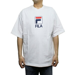 �y���������z FILA Heritage Collection FS3045 Graphic Tee �O���t�B�b�N T�V���c Print Crew Neck �v�����g �N���[�l�b�N ���� MENS �����Y LADIES ���f�B�[�X 01 WHITE M-L
