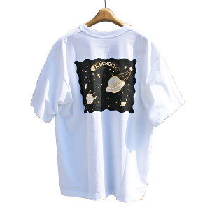 �y���������z FILA Heritage Collection RWCHE ���[�` �R���{ FS3116 TOUCHOUT Back Print Tee CREW NECK POCKET TEE �o�b�N �v�����g �N���[�l�b�N �|�P�b�g T�V���c MENS �����Y LADIES ���f�B�[�X WHITE M-L