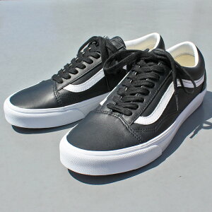 VANS ���@���Y�@OLD SKOOL �I�[���h�X�N�[�� LEATHER ���U�[ #36 JAZZ �W���Y�@SKATE SHOES �X�P�[�g�V���[�Y SKATER �X�P�[�^�[ AUTHENTIC SK8-HI ERA SLIP-ON MENS �����Y LADIES ���f�B�[�X�@BLACK/TRUE WHITE�@26cm-28cm�@VN