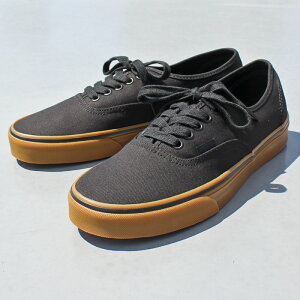 VANS ���@���Y�@AUTHENTIC �I�[�Z���e�B�b�N CANVAS �L�����o�X #44 DECK SNEAKER�@SKATE SHOES �X�P�[�g�V���[�Y SKATER �X�P�[�^�[ OLD SKOOL SK8-HI ERA SLIP-ON MENS �����Y LADIES ���f�B�[�X�@BLACK/BLACK/GUM SOLE�@26cm-28