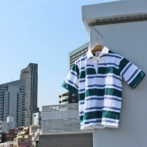 BARBARIAN "NEW JAPAN SIZE SPEC"@WSE-10 8oz REGULER SHORT SLEEVE RUGBY JERSEY K[Vc ݕt Y  CgEGCg Ji_@TEAL/WHITE/COLUMBIA@S-XL@K㗝Xi@I