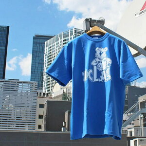 Champion�@Made In U.S.A.�@C5-D301 UCLA�@Official College License PRINT �I�t�B�V���� �J���b�W ���C�Z���X �v�����g�@T1011 SHORT SLEEVE TEE ���� T�V���c �A�����J���@VINTAGE ���B���e�[�W MENS LADIES �����Y ���f�B