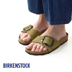 【SALE 20%OFF】BIRKENSTOCK [ビルケンシュトック正規販売店] W Madrid Big Buckle [1018726] マドリッド ビッグバックル 本革 ヌバックレザー 【ワイズ ナロータイプ】 LADY'S [2021SS]