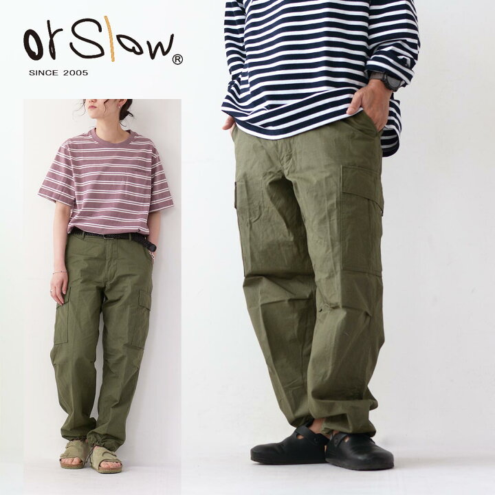 楽天市場】orslow[オアスロウ] UNISEX VINTAGE FIT 6 POCKETS CARGO 