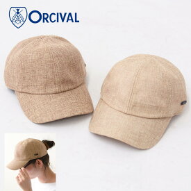 ORCIVAL [オーチバル・オーシバル] PE NATURAL CAP [OR-H0081RLP] PE ナチュラルキャップ・麦わらキャップ・MEN'S / LADY'S [2024SS]
